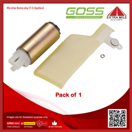 Goss Electric Fuel Pump For Kia Sportage KM 2.0L G4GC DOHC 16v MPFI 4cyl - GE307