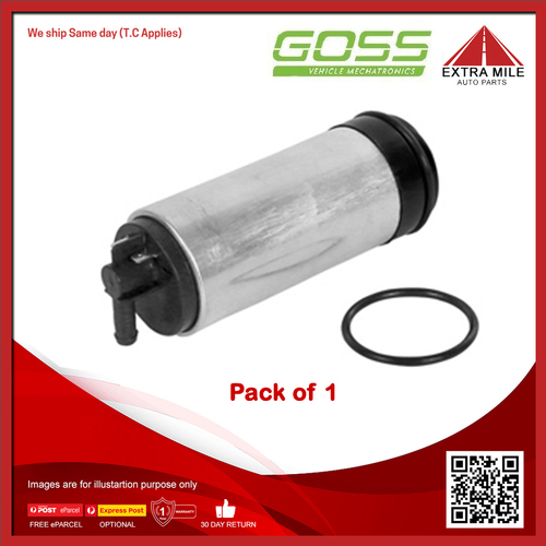 Goss Electric Fuel Pump For Audi TT 8N 1.8L AJQ, ARY,AUQ 20v Turbo 4cyl Auto/Man