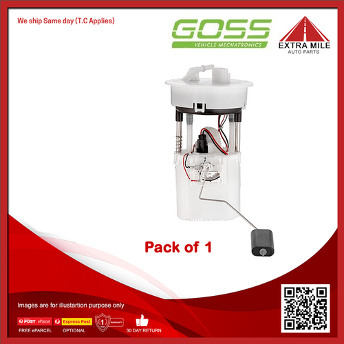 Goss Fuel Pump Module For Mazda Mazda2 DE 1.5L ZY-VE 4cyl 4sp 5sp Auto/Man