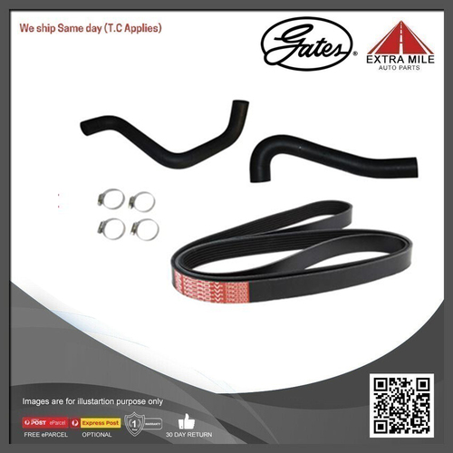 Gates Radiator Hose Kit For Toyota Hilux TGN16 2TR-FE 2.7L GE4WDKIT-33