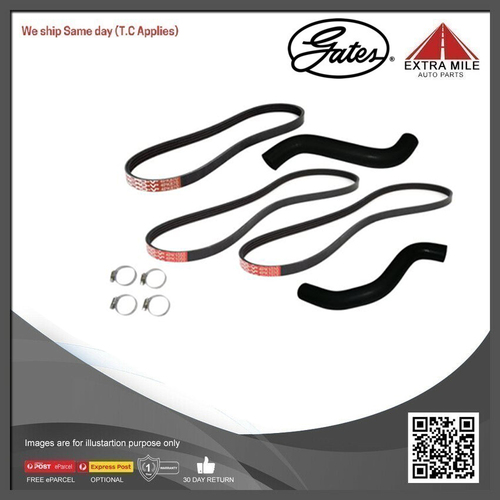 Gates Radiator Hose Kit For Toyota Landcruiser Prado VZJ90R, VZJ95R 3.4L
