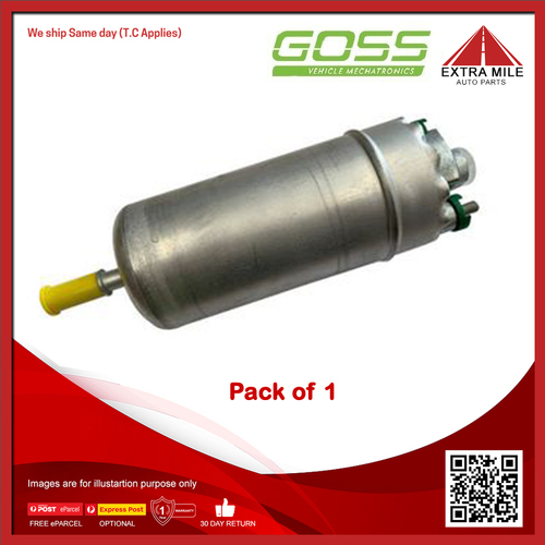 Goss Electric Fuel Pump For Fiat Ducato Gen2 2.8L 8140.43S 8v Turbo Diesel 4cyl