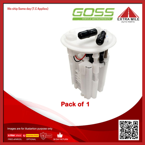 Goss Electric Fuel Pump & Strainer For Hyundai Accent RB 1.4L/1.6L G4FC G4FD
