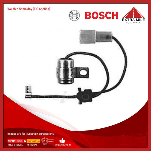 Bosch Condenser For Mazda 1300 Deluxe 1.3L TC 2D/4D Sedan 8V