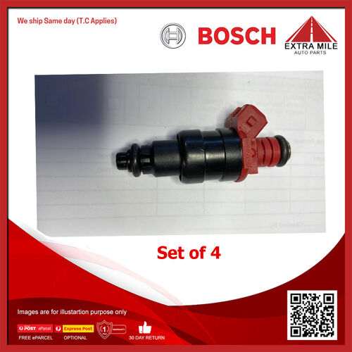 Bosch Fuel Injector - GM90501588 - Set of 4