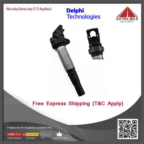 Delphi Ignition Coil for BMW E46 2.2L 6cyl 320Ci 320i (M54 B22) GN10572 CC411