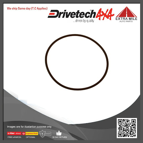 Drivetech O-Ring Saginaw Steering Cover NBR For Ford Cortina TE 2.0L/3.3L/4.1L