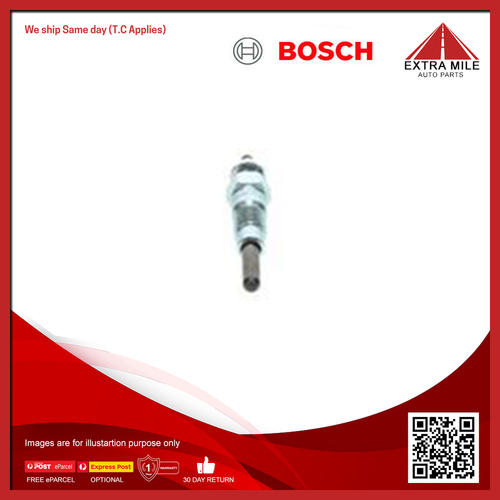 Bosch Glow Plug For Nissan UTE 720 2.2L Diesel 64HP 2164cc SD22