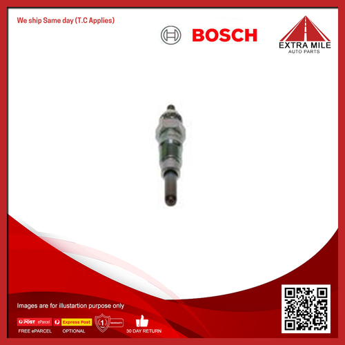 Bosch Diesel Glow Plug For Nissan 720 720 2.2L SD22 2D/4D Utility