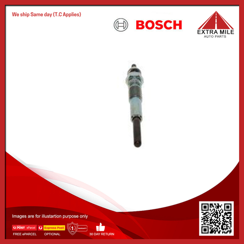 Bosch Glow Plug For Toyota Land Cruiser J4, J5 BJ42, BJ40RV 3.0L Diesel 4Cyl B 