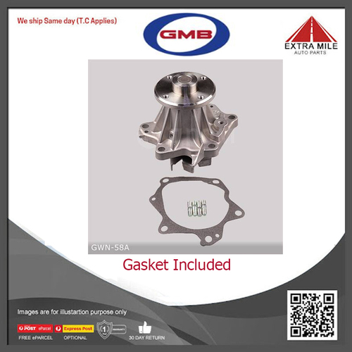 GMB Engine Water Pump - GWN-58A  - (TF4024)