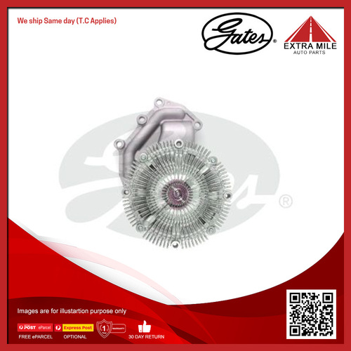 Gates Engine Water Pump For Nissan Navara D22 3.0L 4WD ZD30