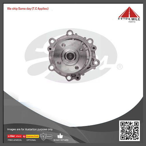 Gates Water Pump For Toyota Dyna 3.0L D4d (LY220, LY230) 5L LY212 Diesel-GWP3046