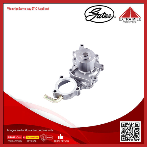 Gates Engine Water Pump For Toyota Hilux Surf VZN130 3.0L 4Wd 3VZ-E SUV
