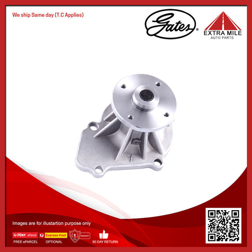Gates Engine Water Pump For Nissan Navara D22, D21 2.4L 4WD KA24DE, KA24E