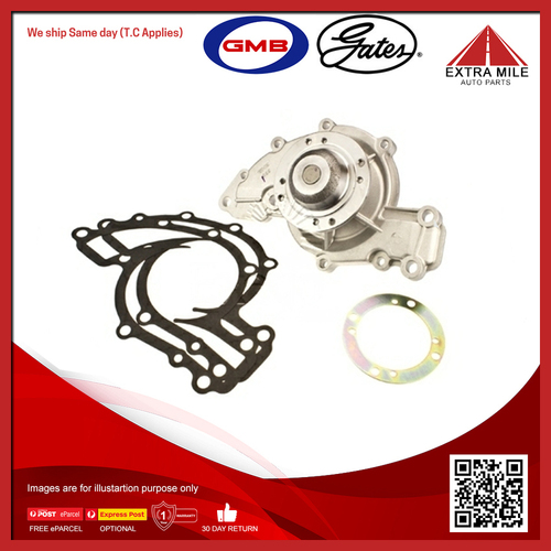 Gates/ GMB Engine Water Pump For Holden Statesman VR, VQ, VS,WK 3.8L V6 L27, L36