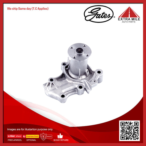 Gates Engine Water Pump For Mitsubishi Pajero IO QA 1.6L Petrol 4WD 4G18
