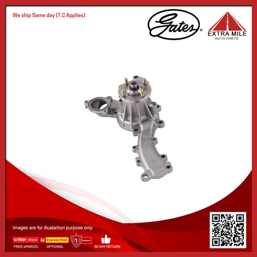 Gates Engine Water Pump For Toyota Land Cruiser Prado GRJ150 4.0L V6 1GR-FE