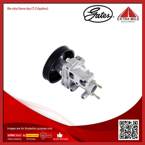 Gates Engine Water Pump For Hyundai ix35 LM 2.0L/2.4L 4WD G4KE, G4KD SUV