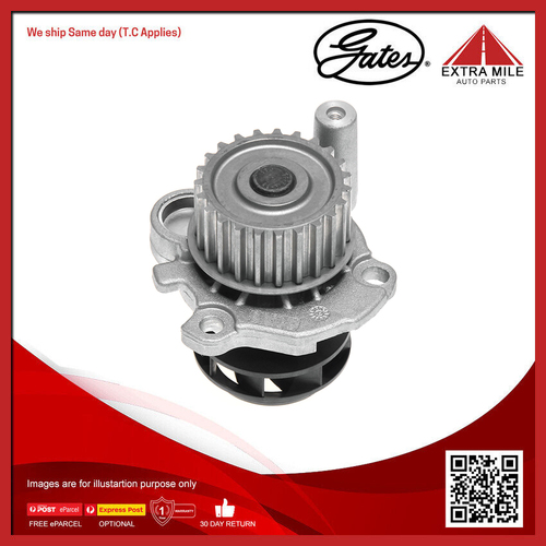 Gates Engine Water Pump For Audi TT 8N3, 8N9 1.8L BVP, BVR, AJQ, ATC, APX,BAM