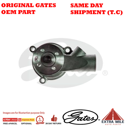 Gates Water Pump for Ford Australia Fairmont 2.3L XP 2.3 GWP564