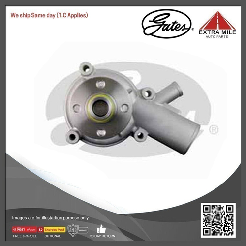 Gates Water pump for Ford Falcon 3.3L 6cyl XC XD XE XF 200 cu.in GWP804 for vehicle with Aircon 76 - 93