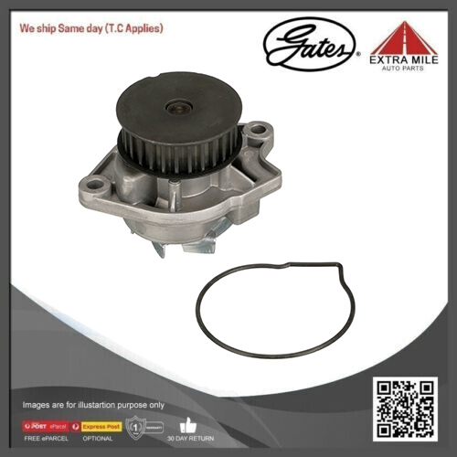 Gates Water Pump For Volkswagen Polo 9N 1.4L BKY,AUA,BBY 16V Drive Hatchback 