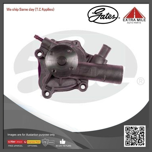 Gates Engine Water Pump For Toyota Corolla KE20-KE35 1.2L, KE55 KE70 1.3L