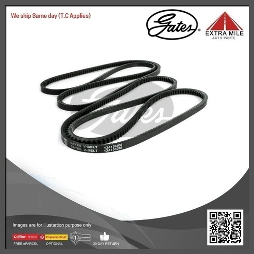 Gates V-Belt For HOLDEN RODEO Diesel 3.0L RWD TFR77 13A1560M