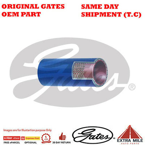 Gates Radiator Hose (25.4mm) Silicone  Blue Heater Hose  - 26244