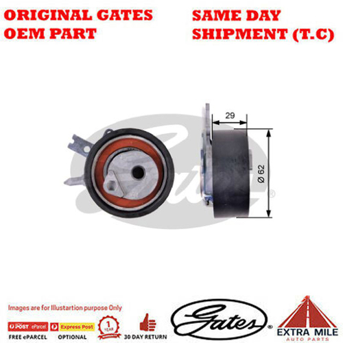 Gates Tensioner Pulley, timing belt - T43218