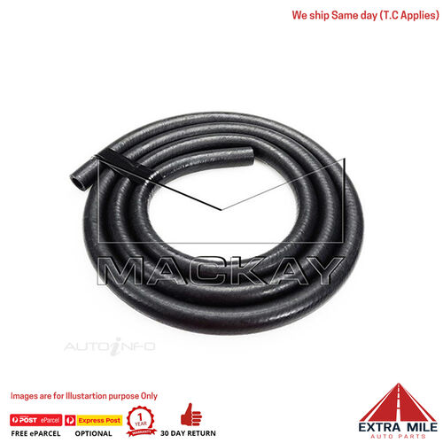 Mackay Heater Hose 8mm (5/16) Id X 2M Length Pack -HH08X2