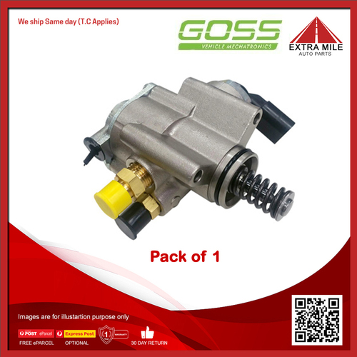Goss High Pressure Fuel Pump For Audi A4 B7 8E, 8H 3.1L AUK V6 Auto/Man