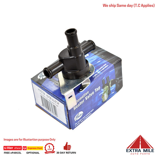 Heater Control Valve for Holden H Series HQ HJ HZ 3.3L 6cyl GMH 202 (Red) HV5104 3 way Tap