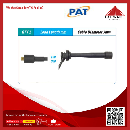 PAT Ignition Lead Set For Suzuki Wagon R Solid 1.3L M13A 4D Wagon