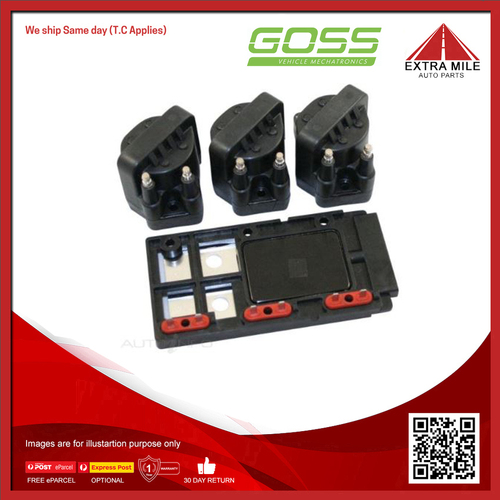 Goss Ignition Coil And Module Kit For HSV Grange 180i WH 3.8L L67 V6 12V OHV
