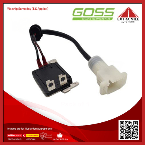 Goss Ignition Control Module For Holden Gemini RB 1.5L 4XC1 4D Sedan