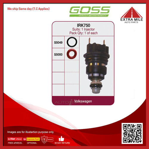 Goss Fuel Injector Repair Kit For Volkswagen Caravelle T4 2.5L AAF