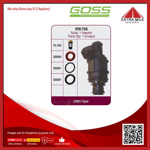 Goss Fuel Injector Repair Kit For Opel Astra AH 1.8L Z18XE Wagon/Sedan/Hatchback