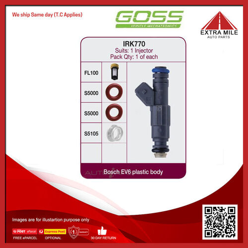 Goss Fuel Injector Repair Kit For Chevrolet Lumina WL WM 3.6L LY7 (H7) 24V DOHC