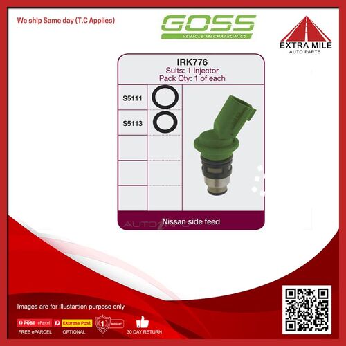 Goss Fuel Injector Repair Kit For Nissan Micra K11 1.3L CG13DE Hatchback