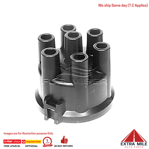 DISTRIBUTOR CAP - for NISSAN PATROL #160 (MQ) 1982-1988 - 2.8L 6CYL - JP526