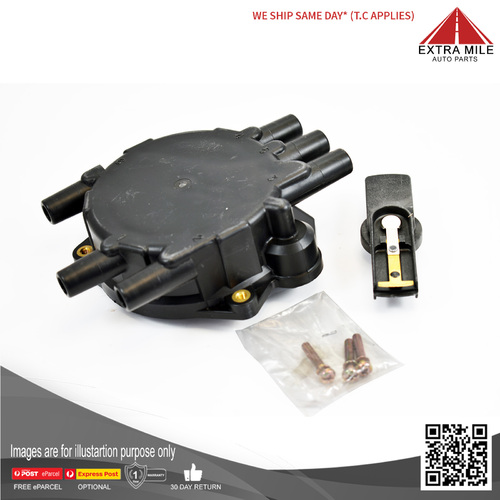 New Ignition Distributor Cap + Rotor for Mazda 626 MX-6 Ford Probe 2.5L MX-3 V6