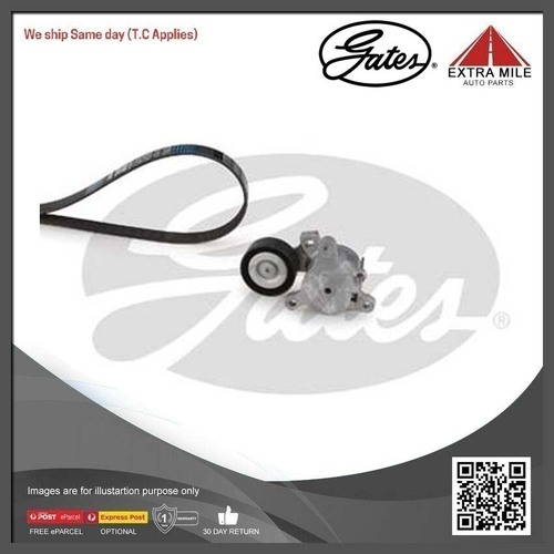 Gates Micro-V Kit For Citroen C4 2.0L EW10J4 EW10A LC RFN, RFJ