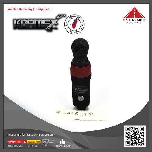 New 1/4" Drive Air Ratchet Micro type KROMEX Tool - KAAR14M