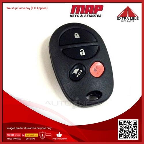 MAP Ignition Key Remote Repair Kit For Toyota Kluger GSU45R 3.5L 2GRFE - KF314