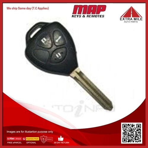 MAP Ignition Key Remote Repair Kit For Toyota Yaris NCP93R 1.5L 1NZFE I4 16V