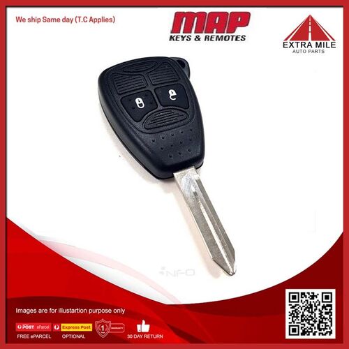 MAP Ignition Key Remote For Jeep Compass MK 2.0L,2.4L ED3/ECD/ECN