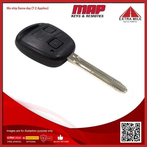 MAP Ignition Key Remote For Toyota Prado KDJ120R/KDJ120R 3.0L 1KZTE 14 8V