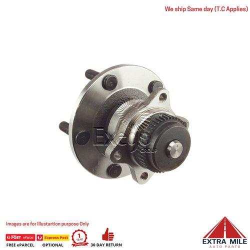 For MITSUBISHI MAGNA TE  04/96-06/97 Hub Rear Left With ABS (KHA4162-1)